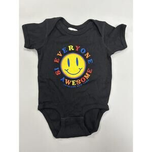 Legoland New York Baby Black "Everyone is Awesome" Onsie